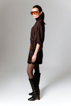  brown denim