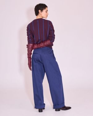  183 plum/blue